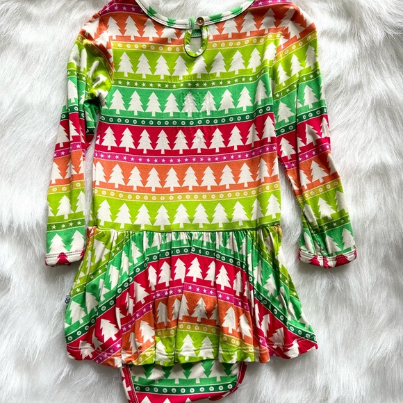 Bums and Roses Ruffle Dress - Picture 2 of 3